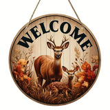 Maxcorners Deer Hunting Wooden Sign