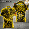Maxcorners Darts Thunder Dragon Dartboard Multiple Options Personalized Name, Team Name 3D Shirt