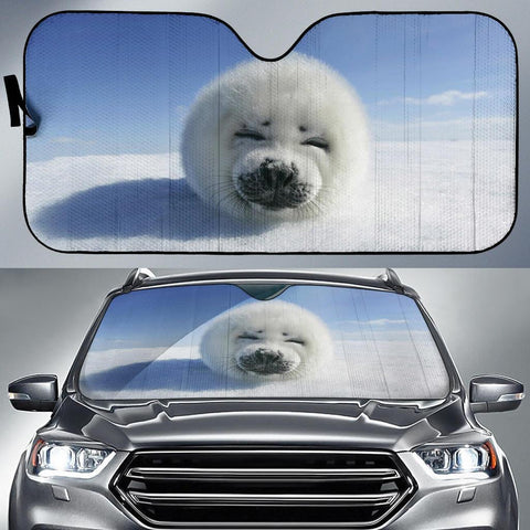 Maxcorners Baby Cute Winter Animal Car Sun Shade