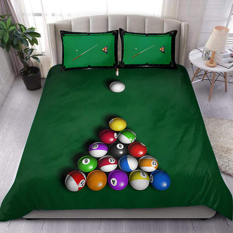 Maxcorners Gift for Billiard Snooker Lovers Bedding Set