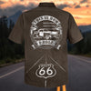 Maxcorners Personalized Route 66 100 Years Classic Car Hawaiian Shirt