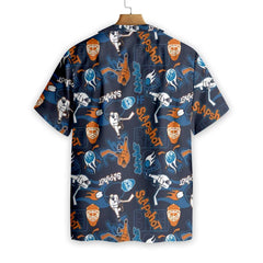 Maxcorners Hockey Hawaiian Shirt