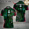 Maxcorners Darts Gothic Girl Roses Dartboard Multiple Options Personalized Name, Team Name 3D Shirt