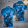 Maxcorners Darts Muscular Minotaur Energy Design Multiple Options Personalized Name, Team Name 3D Shirt