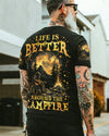 Maxcorners Life Is Better Around The Campfire Bigfoot All Over Print LM2101