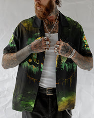 Maxcorners And Into The Forest I Go Bigfoot Hawaiian Shirt LM1601