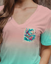 Maxcorners Saltwater Heals Everything Dolphins Compass All Over Print LM2101