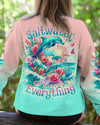 Maxcorners Saltwater Heals Everything Dolphins Compass All Over Print LM2101