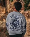 Maxcorners Not All Who Wander Are Lost Compass Anchor All Over Print LM1501