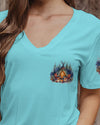 Maxcorners The Smell Of Campfires All Over Print LM2101
