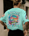 Maxcorners Not All Who Wander Are Lost Compass Glamper All Over Print LM2101