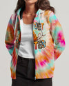 Maxcorners Let's Get Toasted Tie Dye All Over Print LM2101