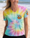 Maxcorners Oh Ship It's A Besties Trip Cruise Duck All Over Print LM1501