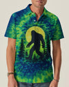 Maxcorners Bigfoot In The Forest Green Blue Swirl All Over Print LM1601