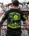 Maxcorners I Party With Sasquatch Bigfoot All Over Print LM1601
