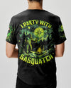 Maxcorners I Party With Sasquatch Bigfoot All Over Print LM1601