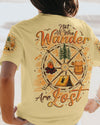 Maxcorners Not All Who Wander Are Lost Compass All Over Print LM2101