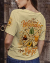Maxcorners Not All Who Wander Are Lost Compass All Over Print LM2101