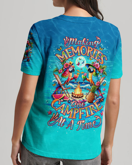 Maxcorners Making Memories One Campfire At A Time Parrot All Over Print LM2101