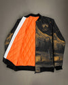 Maxcorners Not All Who Wander Are Lost Bigfoot Compass Bomber Jacket LM2101