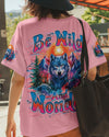 Maxcorners Be Wild And Wonder Wolf All Over Print LM1501