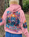 Maxcorners Be Wild And Wander Wolf All Over Print LM1501