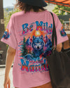 Maxcorners Be Wild And Wander Wolf All Over Print LM1501