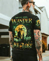 Maxcorners Not All Who Wander Are Lost Bigfoot Compass All Over Print LM2101