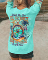 Maxcorners Smell The Sea Feel The Breeze Compass All Over Print LM1501