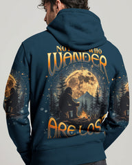 Maxcorners Not All Who Wander Are Lost Bigfoot Compass All Over Print LM1601