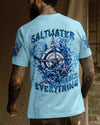 Maxcorners Saltwater Heals Everything Compass Waves Ocean All Over Print LM1501