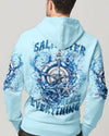 Maxcorners Saltwater Heals Everything Compass Waves Ocean All Over Print LM1501