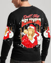 Maxcorners Don't Stop Believing Bigfoot Christmas All Over Print LM1601