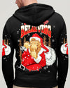 Maxcorners Don't Stop Believing Bigfoot Christmas All Over Print LM1601