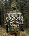 Maxcorners No Bragging Until You're Dragging Hunting All Over Print LM1601