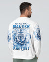 Maxcorners Not All Who Wander Are Lost Anchor Compass All Over Print LM1501