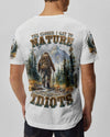 Maxcorners The Closer I Get To Nature Bigfoot Hiking All Over Print LM2101