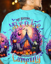 Maxcorners My Broom Broke So Now Halloween Camping All Over Print LM2101