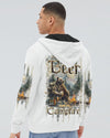 Maxcorners Life Is Better With A Beer And A Campfire Bear All Over Print LM2101