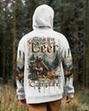 Maxcorners Life Is Better With A Beer And A Campfire Bear All Over Print LM2101