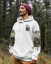 Maxcorners Life Is Better With A Beer And A Campfire Bear All Over Print LM2101