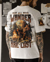 Maxcorners Not All Who Wander Are Lost Bigfoot Compass All Over Print LM2101