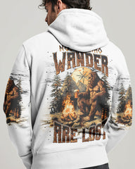 Maxcorners Not All Who Wander Are Lost Bigfoot Compass All Over Print LM2101
