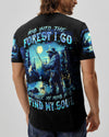 Maxcorners And Into The Forest I Go Bigfoot Fishing All Over Print LM1601