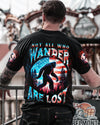 Maxcorners Not All Who Wander Are Lost Bigfoot All Over Print LM1601