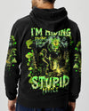 Maxcorners I'm Hiding From Stupid People Bigfoot All Over Print LM1601