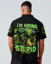Maxcorners I'm Hiding From Stupid People Bigfoot All Over Print LM1601