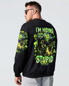 Maxcorners I'm Hiding From Stupid People Bigfoot All Over Print LM1601