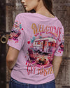 Maxcorners Welcome To Our Campsite All Over Print LM2101