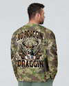 Maxcorners No Bragging Until You're Dragging Hunting All Over Print LM1601